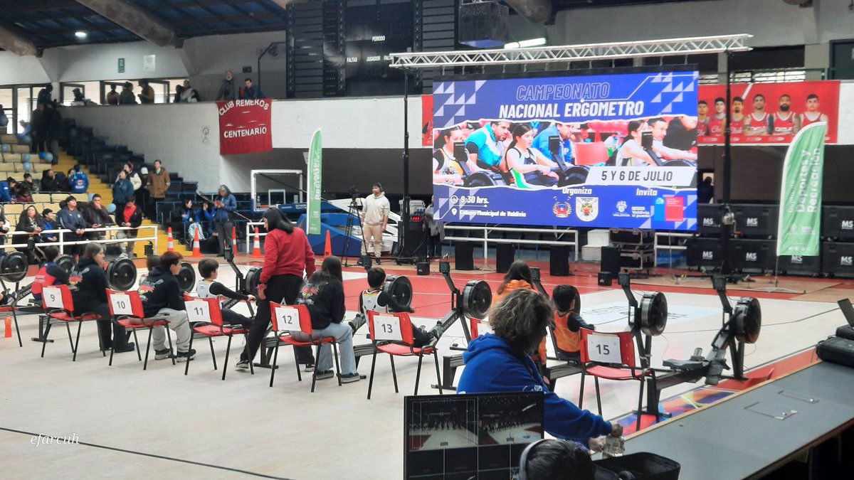 rowermaniqui's tweet image. En el nacional de remoergometro en #valdivia