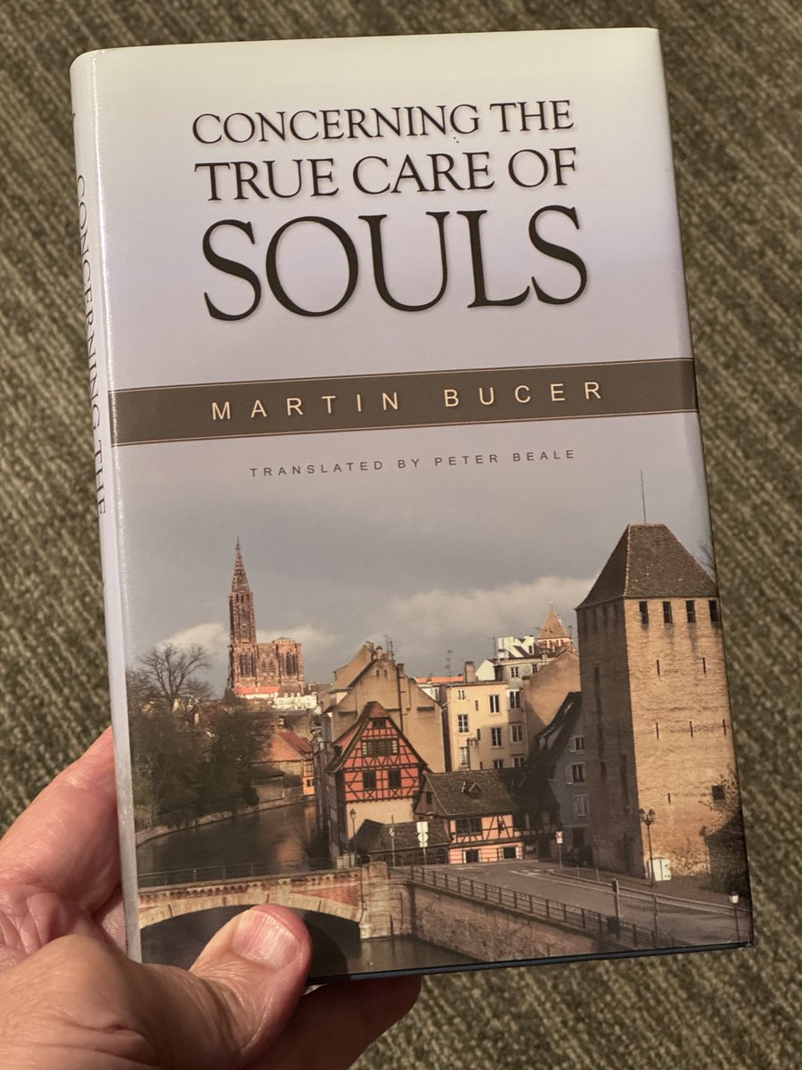 LigonDuncan's tweet image. 'The lost sheep are to be sought, stray sheep are to be restored, hurt and wounded sheep are to be healed, weak sheep are to be strengthened, and healthy and strong sheep are to be guarded and fed.'
~ Martin Bucer, Concerning the True Care of Souls @banneroftruth
Bucer's…