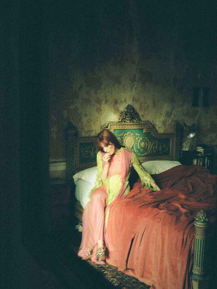 welcharchive's tweet image. florence welch photographed by nick hudson, 2019.
