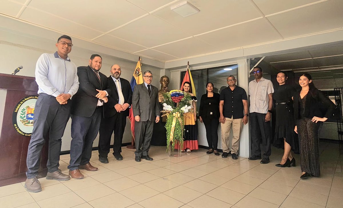 Embajada de Venezuela en Guyana tweet media