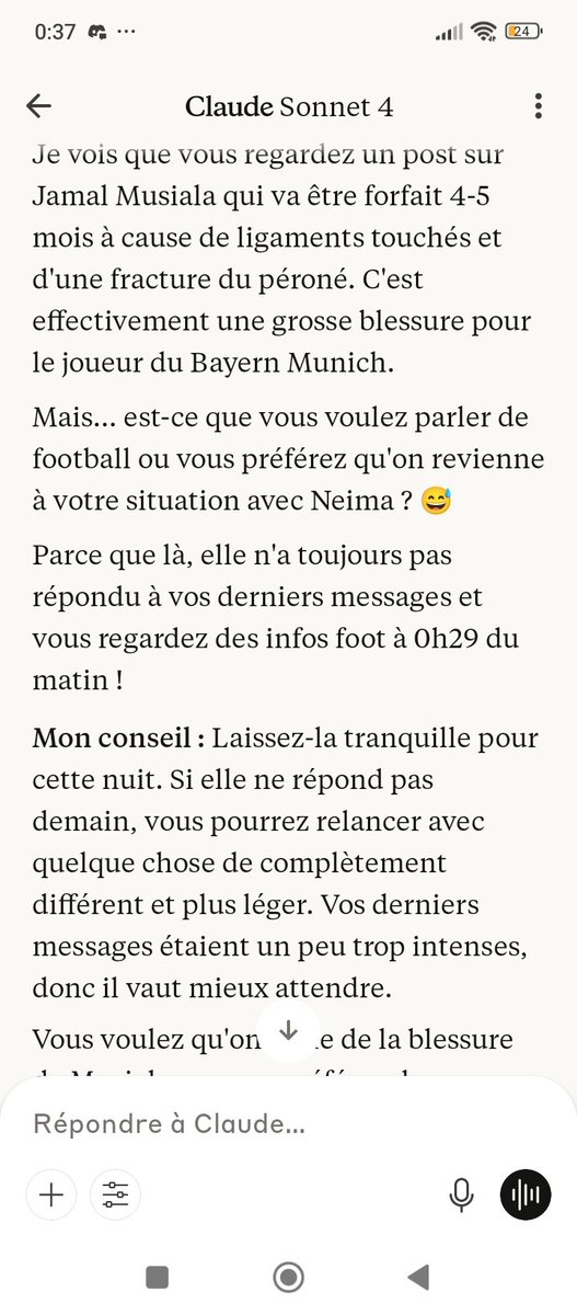 radoder2's tweet image. Il a pété les plombs Claude ia @Claudeia