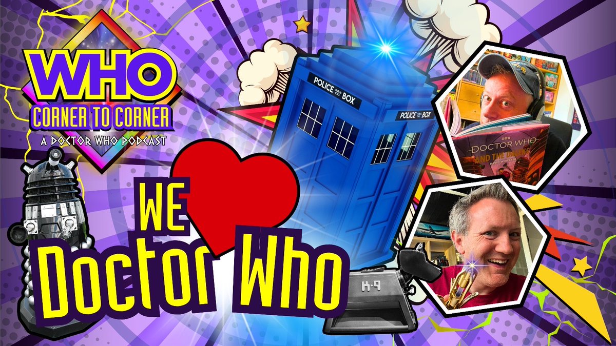 WE 💙💙 DOCTOR WHO

Tired of the negativity in the fandom?

We have the answer!

This week, we - and our listeners - celebrate many things that we 💙 about Doctor Who!

Take a listen as we discuss the things we love about the greatest show of all time!

buzzsprout.com/1859919/episod…