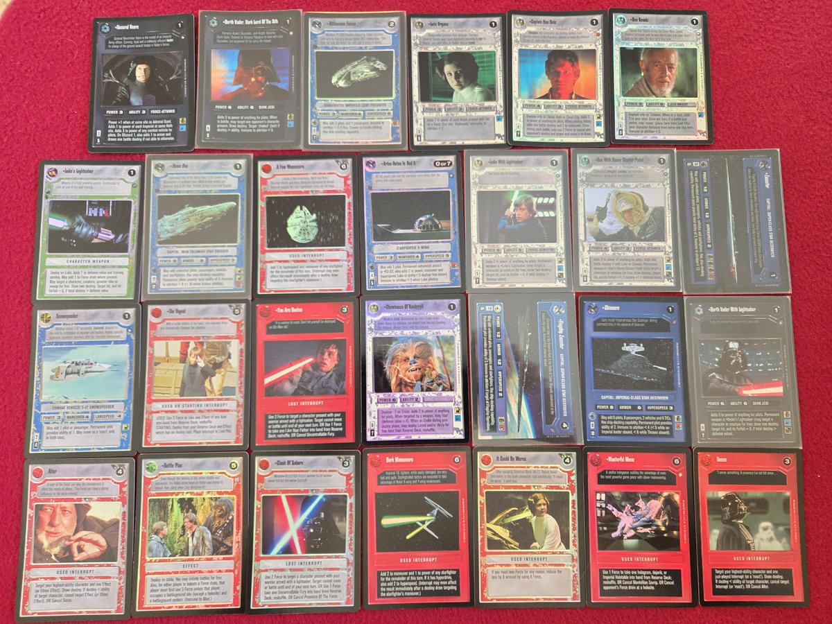 eg19595's tweet photo. https://t.co/CHFRXDktsY
Hundreds of auctions still at $1! #swccg #starwarsccg #StarWars https://t.co/HTj2xZBlA2