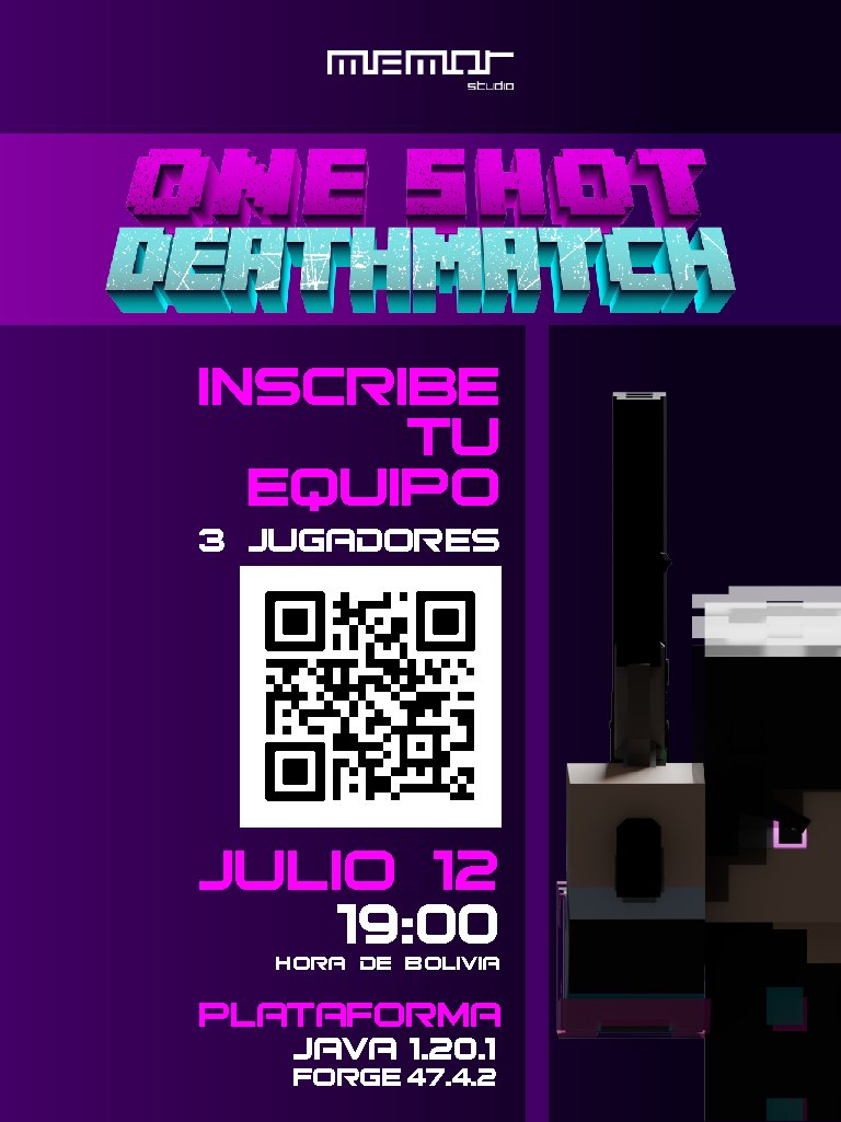 Ya abiertas las inscripciones para el evento Oneshot Deathmatch, solo llena el formulario de Inscripcion
forms.gle/ybiEc2CZxt8bcM…