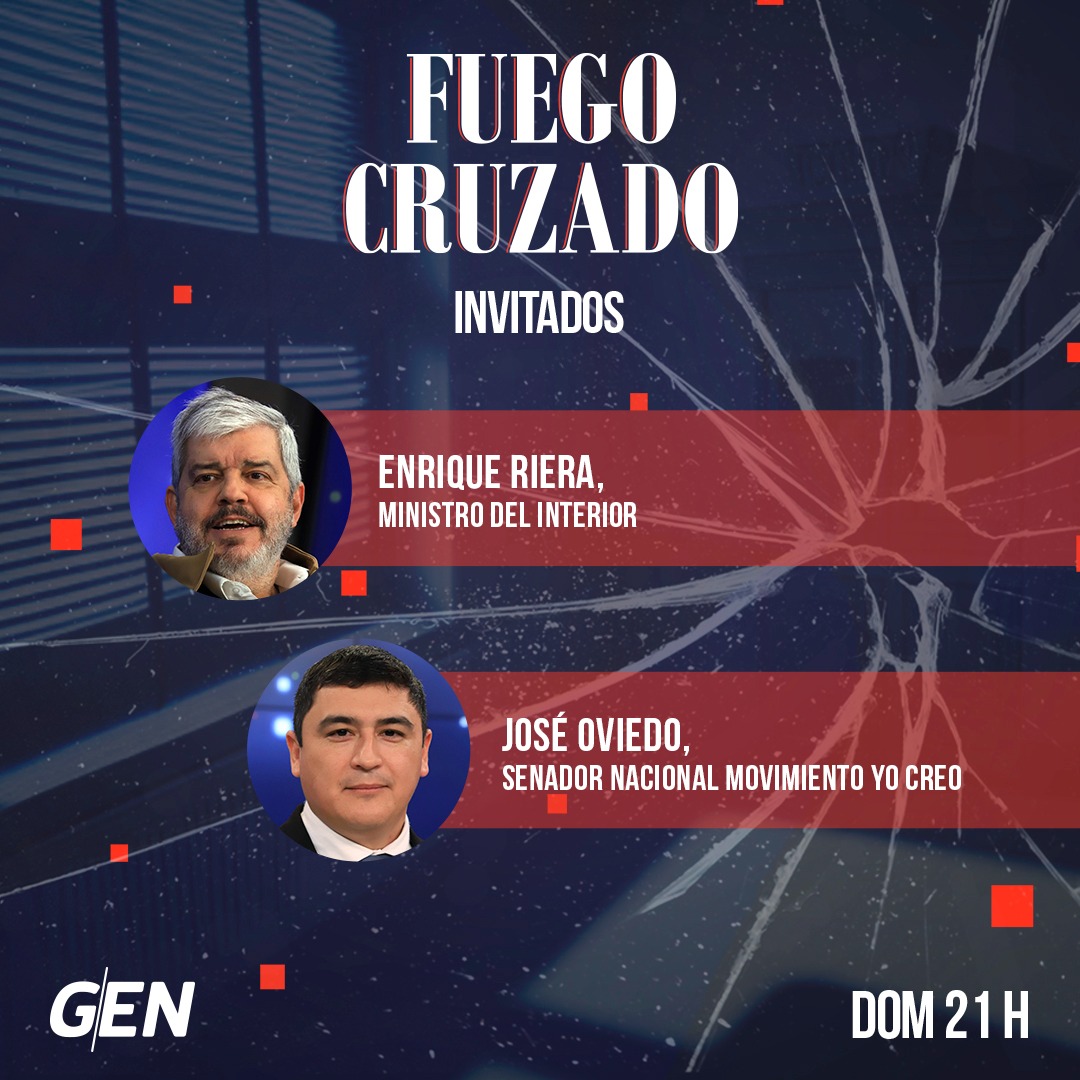 En 🔥 #FuegoCruzado junto al amigo Benjamin hablaremos sobre el segundo informe de gestión del presidente Santiago Peña.🇵🇾

Los espero este domingo a las 21 h por las pantallas de GEN.📺