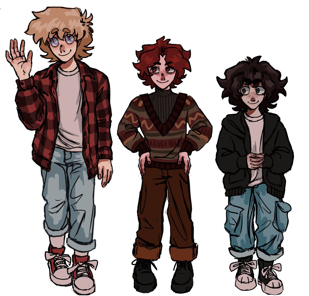 The Gang
.
#ocart #originalcharacter