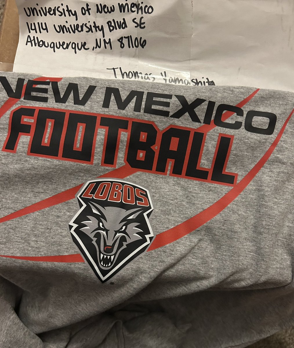 Thank you <a href="/UNMLoboFB/">New Mexico Football</a> for the love!!

<a href="/CoachNise/">Doug Nisenson</a> <a href="/Trace_Carroll/">COACH TRACE CARROLL</a> <a href="/Baxter64Colin/">Colin Baxter</a> <a href="/ChapfootballAZ/">Chaparral Football</a> <a href="/Coach_CBooth/">Cody Booth</a> <a href="/JohnGarcia_Jr/">John Garcia, Jr.</a> <a href="/WillieATuckerSr/">Willie A Tucker Sr</a> <a href="/LoniFangupo/">Coach Hebron (Loni) Fangupo</a> <a href="/coach_nowinsky/">Spence Nowinsky</a> <a href="/Coach_Eck/">Jason Eck</a>