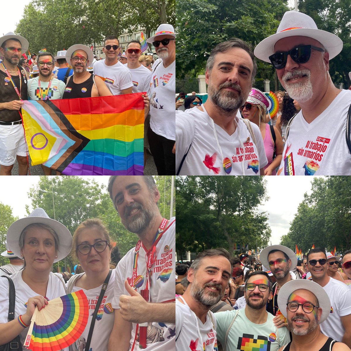 🏳️‍🌈 La FSS-CCOO participa en la manifestación del MADO 2025 

👉🏻 Conscientes del aumento de los discursos de odio y negacionistas hacia el colectivo, extendemos las siglas

🫴🏼  Somos LGTBIQA+

❣️ Sensibilizamos, visibilizamos y negociamos medidas y protocolos en el ámbito laboral