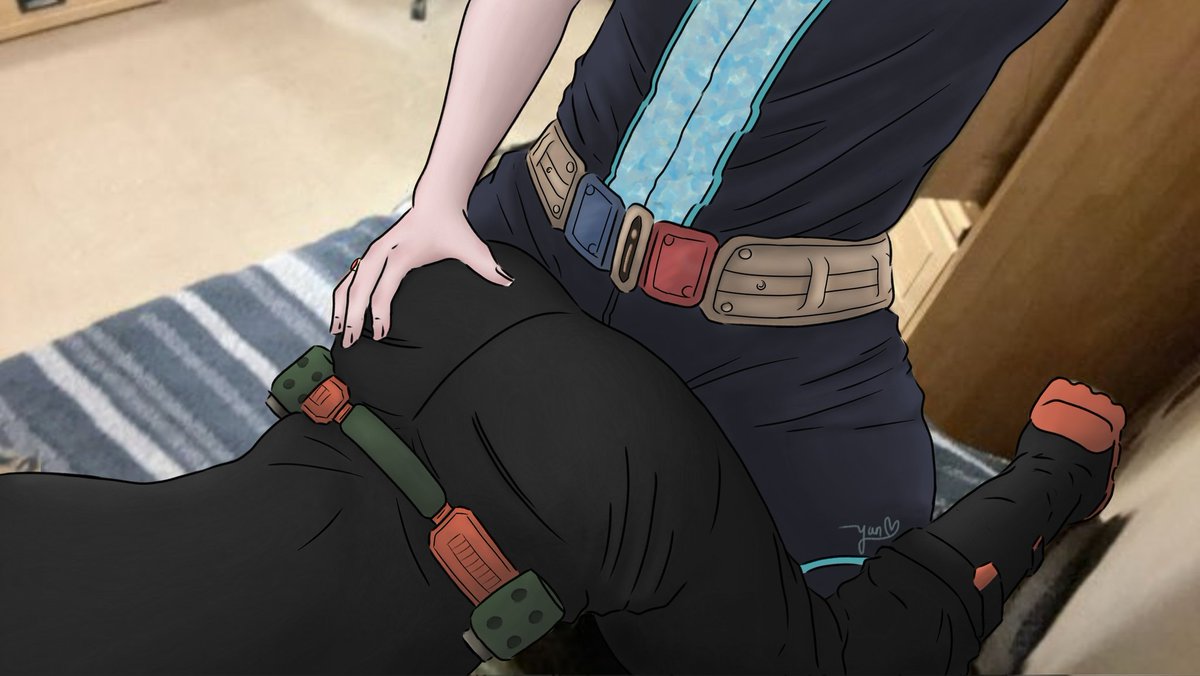 todohale's tweet photo. 'neighbors' after dinner .. 
#todobaku #tdbk #bktd https://t.co/vQBlp9LLMV