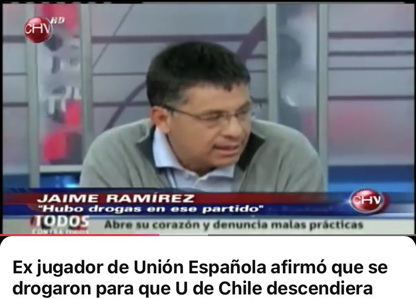 ¿A Unión Española? NI AGUA