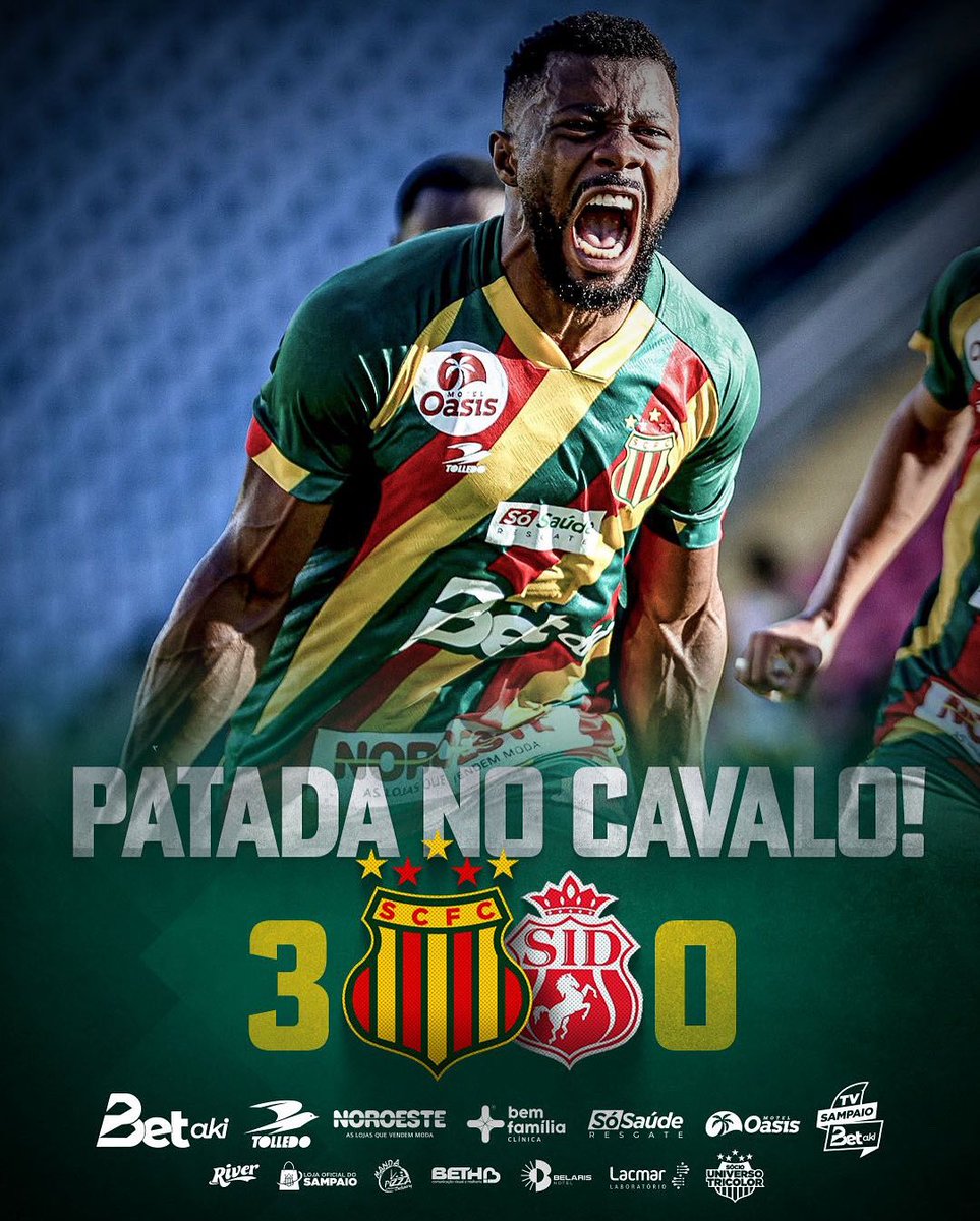 TRITUUUUURA, TUBARÃO!!!! 

📋 SAMPAIO CORRÊA 🇧🇴 3x0 🇬🇱 Imperatriz
⚽️ Pedro Dias; Erivan e Wesley Barbosa 
🏆 Brasileiro Série D
🏟️ Estádio Castelão

📸 @ronaldfelipefoto / SCFC

#SampaioCorrea #BoliviaQuerida