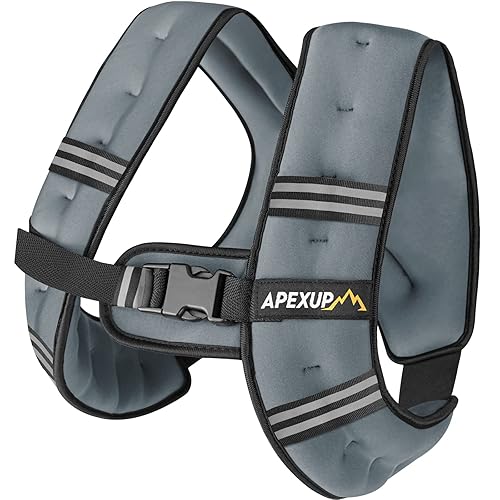 I just received APEXUP Weighted Vest with 5lbs/10lbs/15lbs/20lbs/25lbs/30lbs Weights and Reflective Stripe, Weight Vest Men Women for Workout, Strength Training, Running - 10lbs - Grey from McShades via Throne. Thank you! throne.com/kaliwali #Wishlist #Throne