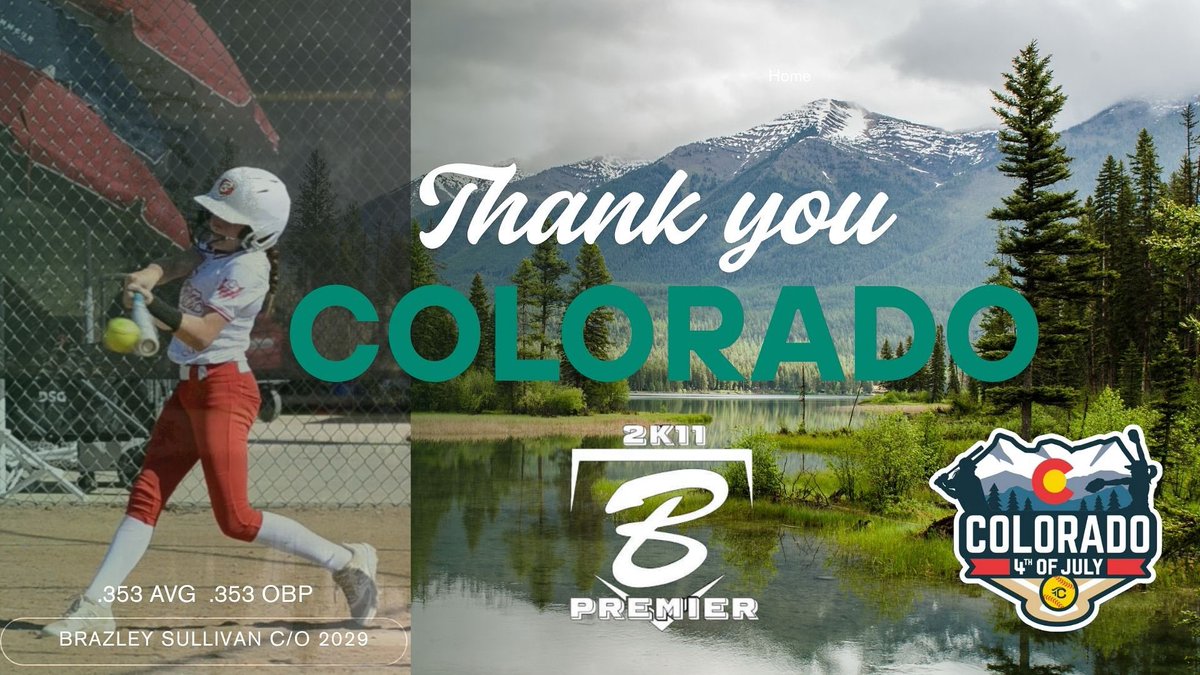 Brazley Sullivan (@brazley_8) on Twitter photo Thank you! We’ll be back next year! #BuzzWin #Slapper #TexasSoftball #CentexBuzz #Buzz2k11Premier #ColoradoSparkler #TripleCrownFastpitch #TripleCrownSports
❤️🏔️💪🏻<a href="/COSparkFire/">CO 4th of July</a> <a href="/TCSFastpitch/">TC Fastpitch</a> <a href="/BuzzCentex/">Buzz Fastpitch</a> Thank you! We’ll be back next year! #BuzzWin #Slapper #TexasSoftball #CentexBuzz #Buzz2k11Premier #ColoradoSparkler #TripleCrownFastpitch #TripleCrownSports
❤️🏔️💪🏻<a href="/COSparkFire/">CO 4th of July</a> <a href="/TCSFastpitch/">TC Fastpitch</a> <a href="/BuzzCentex/">Buzz Fastpitch</a>