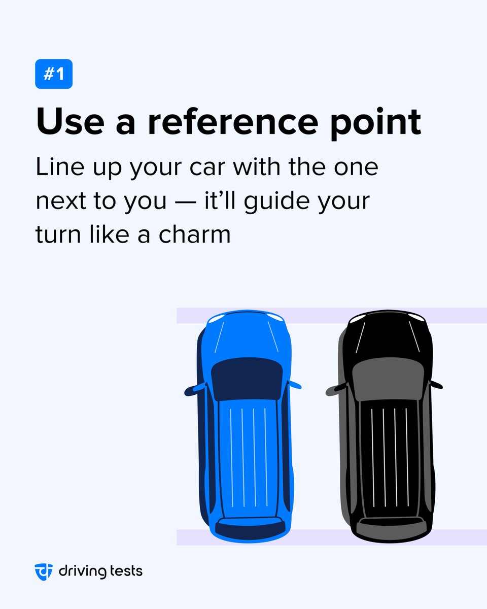 driving_tests's tweet photo. Struggle with parking? You’re not alone! Here are 3 hacks to make it easier!
Master these, and parking will feel way less stressful! 

Follow us for more driving tips 🚗 https://t.co/4TaUCDfwmN