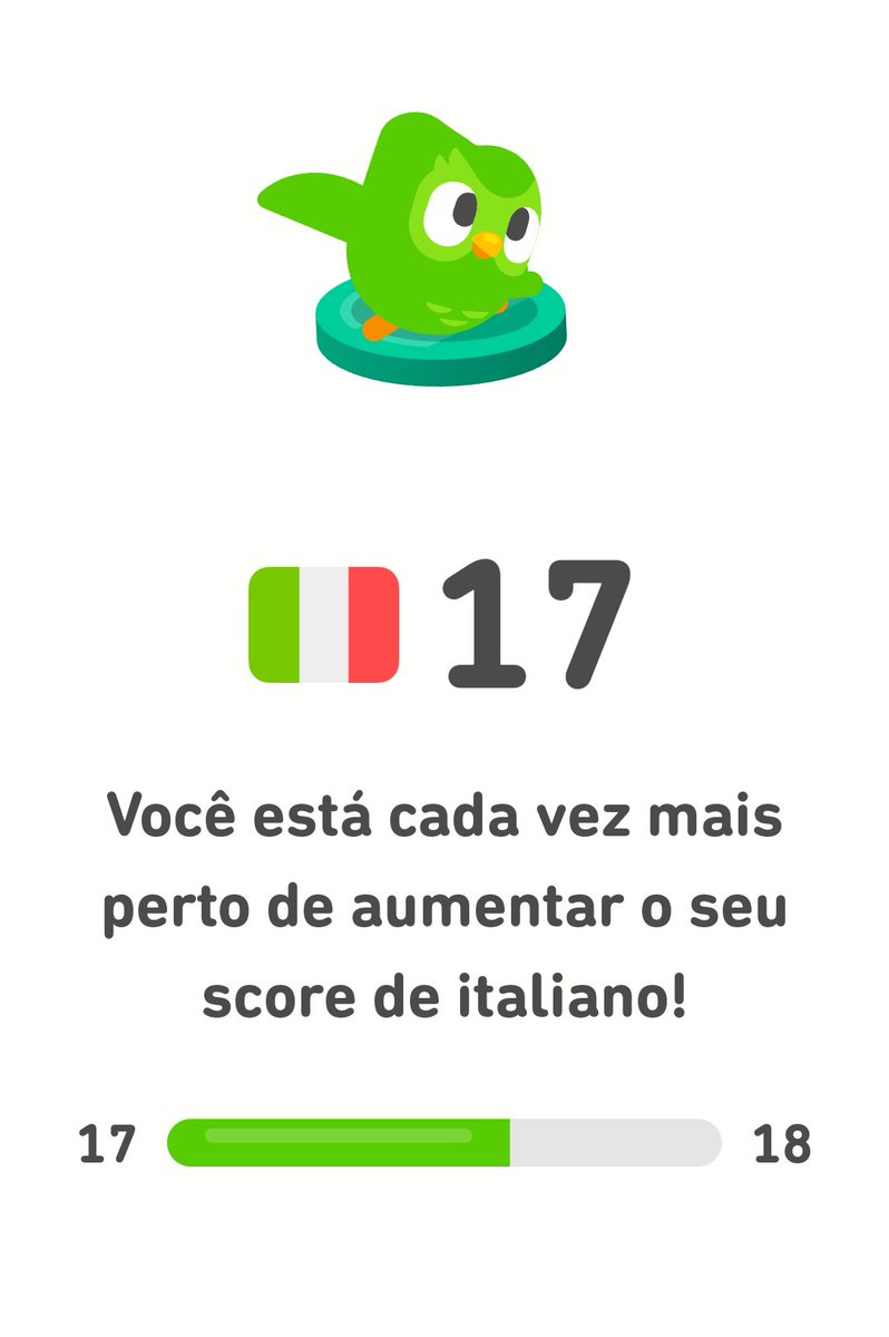 cwfernandes's tweet image. Saúde mental: aprender um novo idioma depois de adulto, reduz em até 30% a probabilidade de ter doenças neurodegenerativas!

Hoje tive mais uma aula fantástica de ITALIANO e tive um aproveitamento sensacional 🙂

🇮🇹🇮🇹🇮🇹🇮🇹🇮🇹🇮🇹

#italiano #ItalianClass #duolingo #saudemental