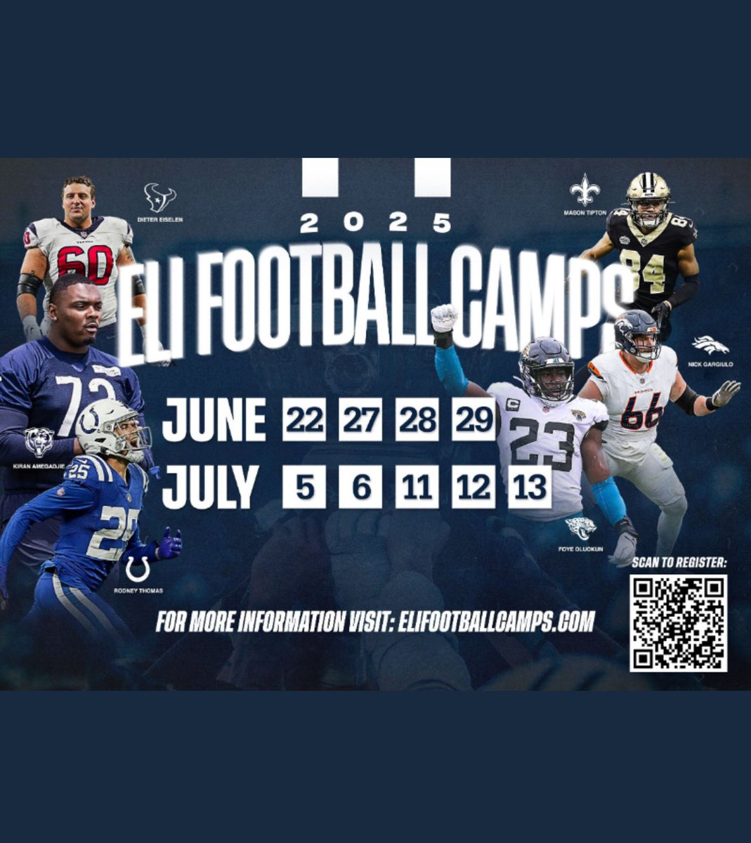 I will be at Yale camp tomorrow. Thanks you <a href="/CoachRenoYale/">Tony Reno</a> for the invite. 
<a href="/YUFBRecruiting/">Yale Football Recruiting</a> <a href="/GreenwichFB/">Greenwich Football</a>