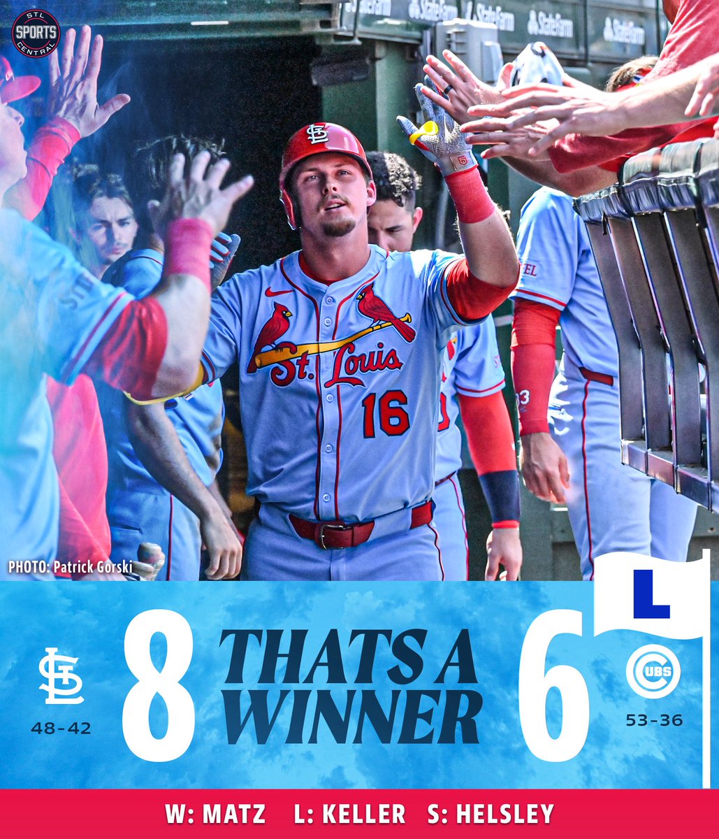 #THATSAWINNER!

Pozo hits a three-run, go-ahead homer to break #STLCards’ losing streak

Fedde gets the start tomorrow at 5:10 PM