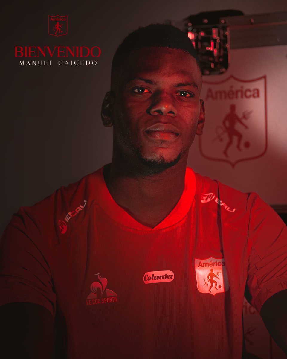Manuel Caicedo es la segunda incorporación de <a href="/AmericadeCali/">América de Cali</a>.