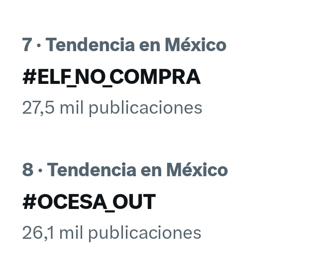 MiryNava1's tweet photo. El día de ayer ya no éramos visibles como tendencia, las aguas se apaciguaron pero el día de hoy resurgieron, volvimos a ser tendencia y aplaudo la determinación de ELF al no comprar

#ELF_NO_COMPRA #OCESA_OUT
@SJofficial @SMTOWNGLOBAL
@ocesa_kpop @ocesa_total @ApodacaGroup https://t.co/ItGeDNByGK