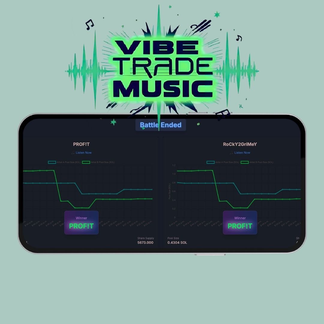 hey Solana fam our plan to bring the world on Solana is simple:

Make trading feel like music.

We call it vibe trading on <a href="/WaveWarZ/">WaveWarZ</a> a new culture where fans buy tokens based on what hits in live music battles.

*more in thread*🧵