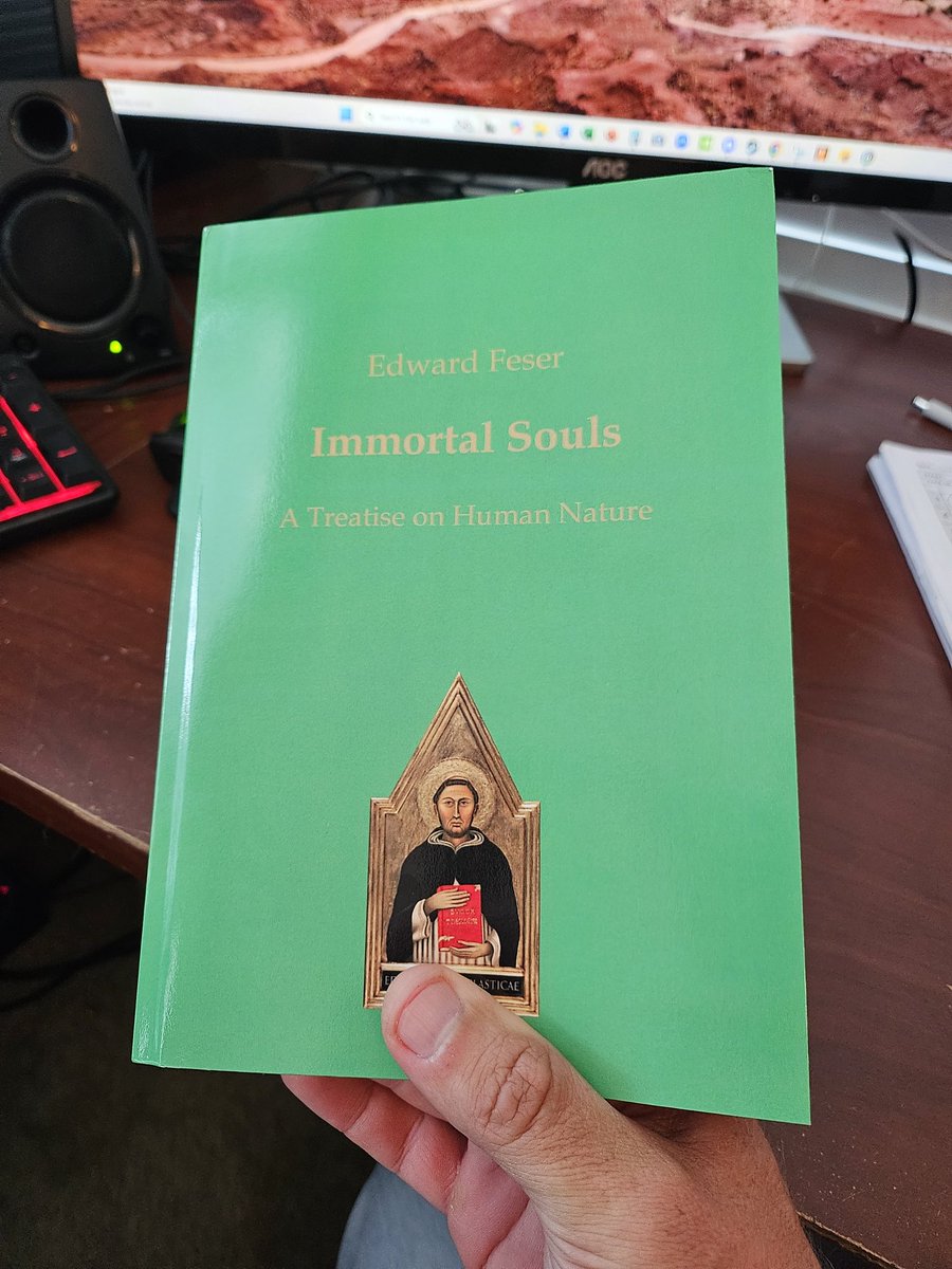 Very excited this arrived today. Looking forward to reading <a href="/FeserEdward/">Edward Feser</a>
