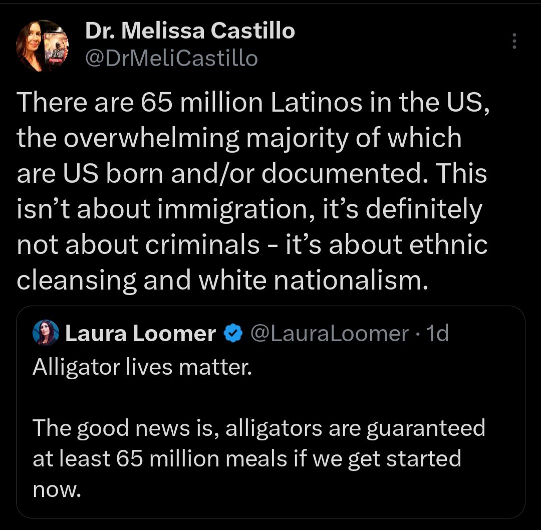 This "investigative journalist" called for the extermination of the Latino population.
