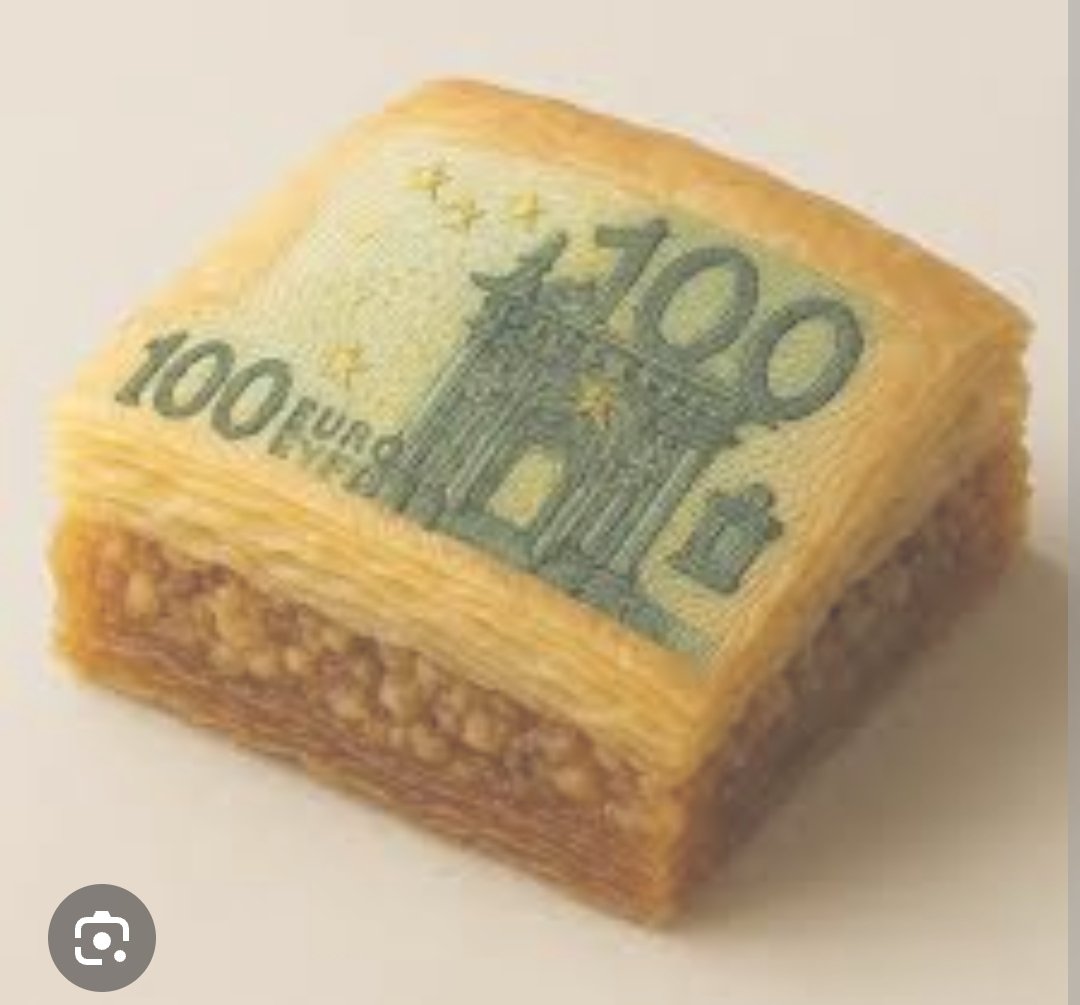 Ana menüde kim bilir ne vardı bilmem üzerine Euro Baklava varsa gerisini siz düşünün.