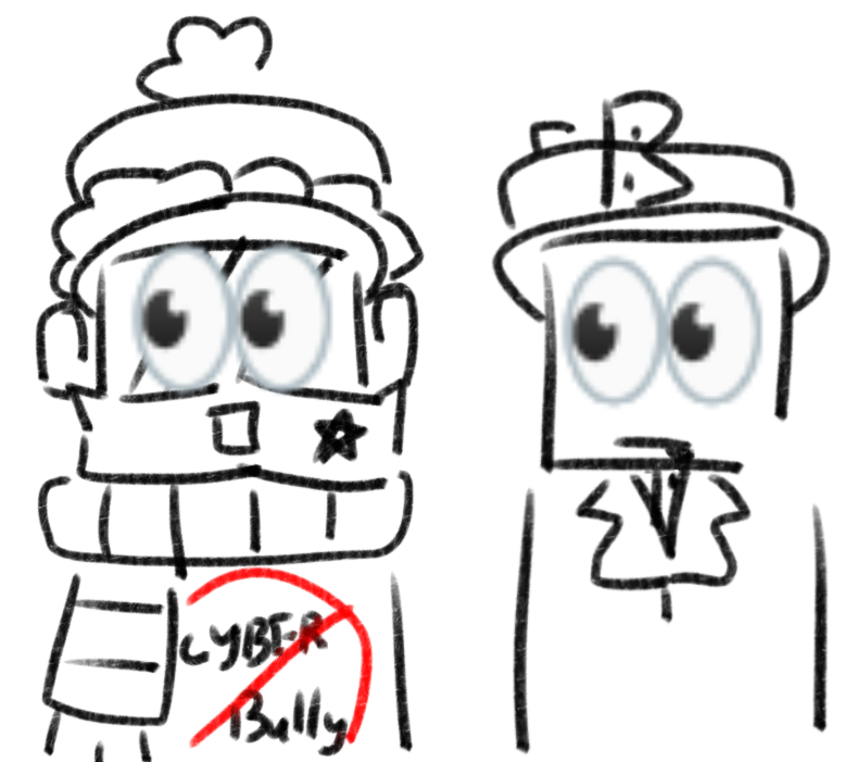 dawnedapple's tweet photo. #samjake #snowyferns low effort doodle https://t.co/alQ73dEGOG