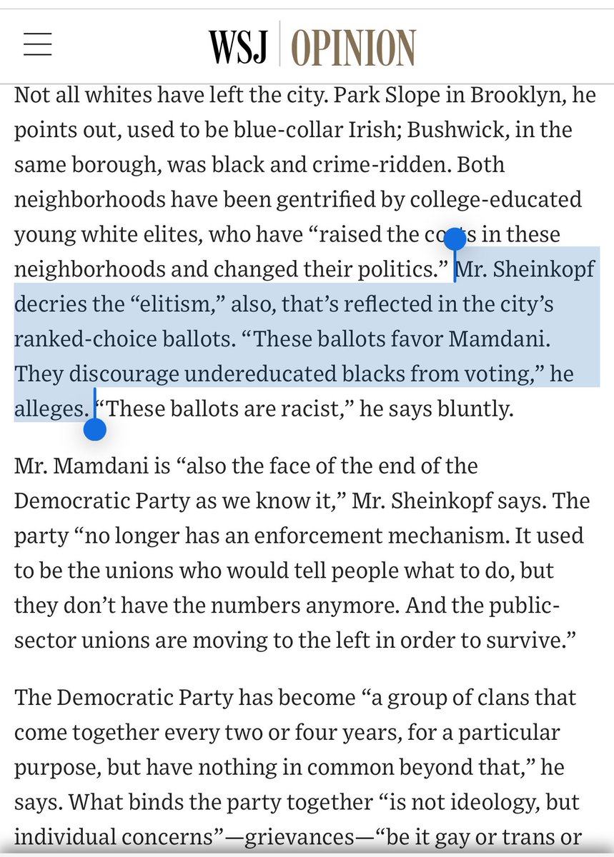Ali Najmi (@ali_najmi) on Twitter photo So according to <a href="/HSheinkopf/">Hank Sheinkopf, PhD</a>āan <a href="/ericadamsfornyc/">Eric Adams</a> hackāAfrican American voters are not smart enough to participate in rank choice voting. Thatās absolutely racist and the data proves Sheinkopf wrong. Does Eric Adams agree with this? So according to <a href="/HSheinkopf/">Hank Sheinkopf, PhD</a>āan <a href="/ericadamsfornyc/">Eric Adams</a> hackāAfrican American voters are not smart enough to participate in rank choice voting. Thatās absolutely racist and the data proves Sheinkopf wrong. Does Eric Adams agree with this?