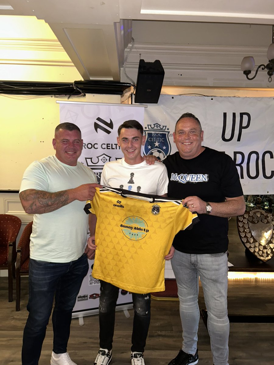 ROC CELTIC (@rocceltic) on Twitter photo 🚨 New signings alert🚨 
Some great news coming out of the ROC Celtic camp this evening as we can confirm three early signings for the 2025/26 season. Always great to get quality signings in the door early - welcome to the ROC James Doona, Dean Meehan and Calum Sheridan. 🟡⚪️ 🚨 New signings alert🚨 
Some great news coming out of the ROC Celtic camp this evening as we can confirm three early signings for the 2025/26 season. Always great to get quality signings in the door early - welcome to the ROC James Doona, Dean Meehan and Calum Sheridan. 🟡⚪️