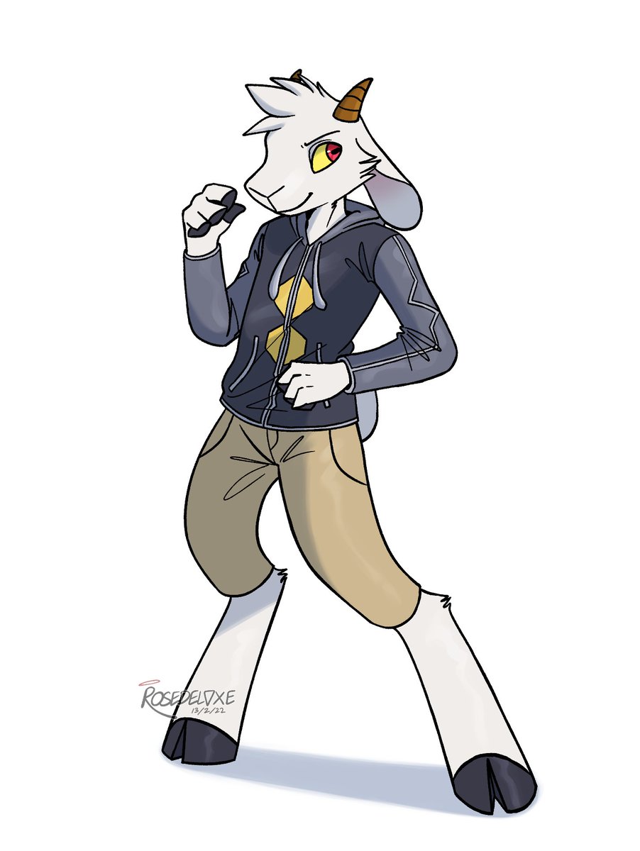 rosedelvxe's tweet photo. goat boy in jacket or goat boy in hoodie (vote in replies) https://t.co/EkF0mKz9mz