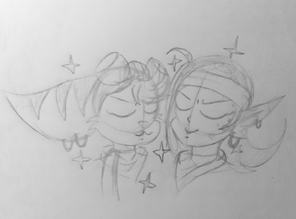 A silly Rivet and Talwyn sketch #RatchetAndClank #sketch