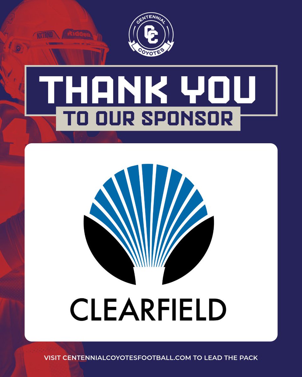 Centennial Coyotes Football (@cehsfootball) on Twitter photo Fast moves, fast data ๐๐ป <a href="/clearfield/">clearfield</a> is supporting more than networks, they're backing the next generation of leaders. #TechAndTeamwork Fast moves, fast data ๐๐ป <a href="/clearfield/">clearfield</a> is supporting more than networks, they're backing the next generation of leaders. #TechAndTeamwork