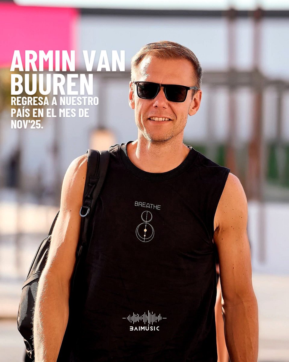 BAIMUSICOFICIAL's tweet image. Después de 4 años de espera tendremos nuevamente al rey del Trance @arminvanbuuren en nuestro país 🇲🇽 regresando A State Of Trance México 2025 este 08 de noviembre en el Velódromo Olímpico CDMX ☝🏻🎧🎛️

#ASOTMEXICO #trance #mexico #velodromoolimpico #arminvanbuuren #AStateOfTrance