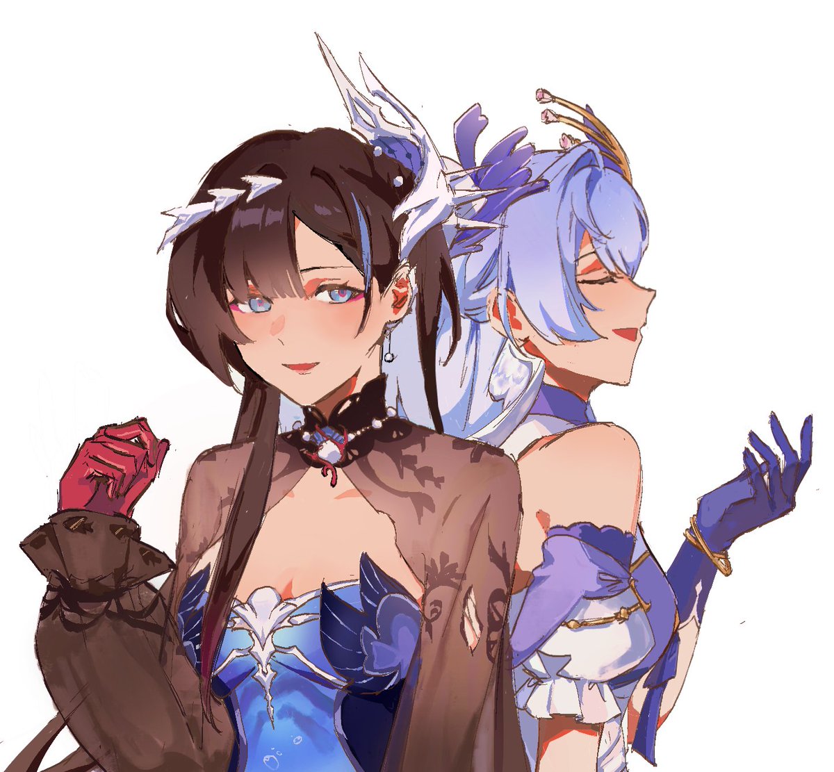 luberryart's tweet image. Siren yuri.... #Hysilens #Robin