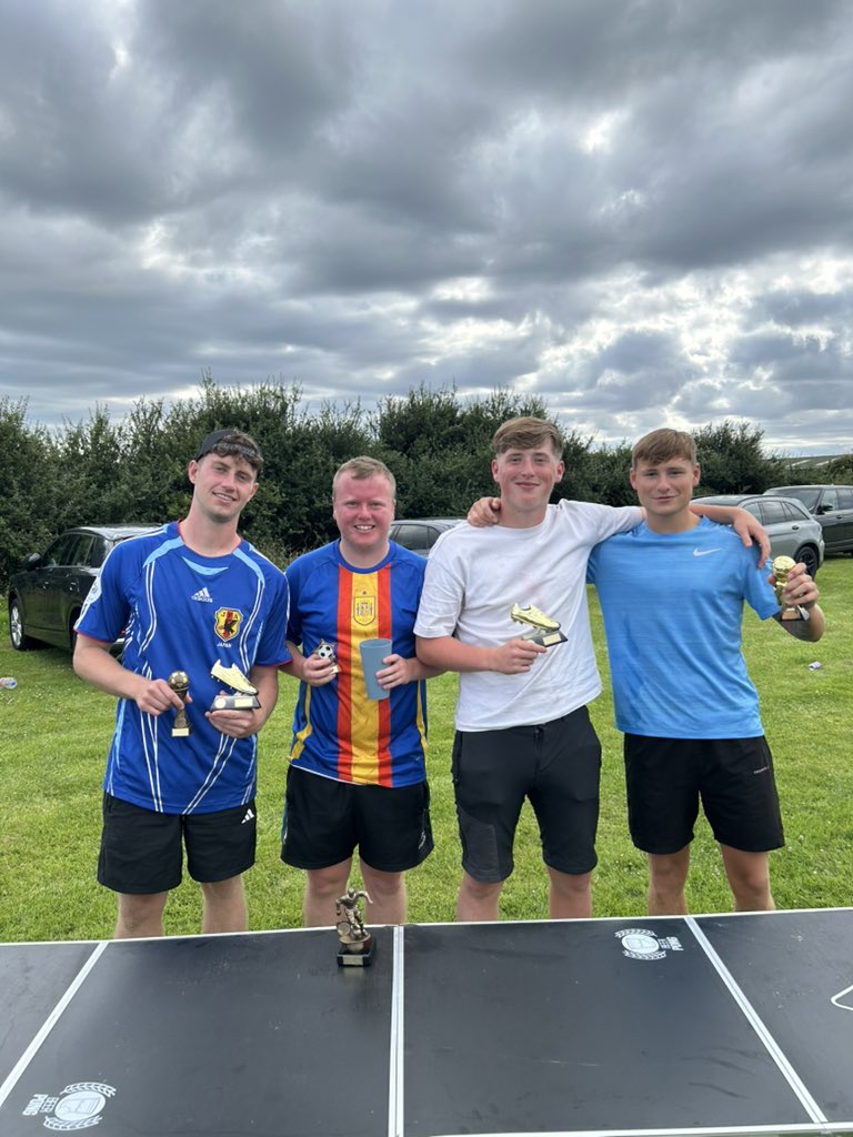 Finally got round to doing the presentation &amp; end of year awards:

Players’ POTS: Zak Catesby

Supporters’ POTS: Lewis McKeown

Manager’s POTS: Nathan Ellis 🍉

Goal of the season: Cam Meadows

All well deserved 👏🏽❤️💛