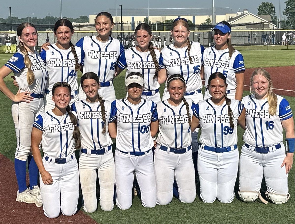 Finesse 15U National - Pratt (@09ohio) on Twitter photo 10-0 win to open bracket play here at the Great Lakes Firecracker. Total of 10 runs allowed in six games. Keep it going ladies. Next game at 4:45pm vs. Ohio Mojo Witte on Field 11. <a href="/FinesseOrg/">Finesse Fastpitch</a> <a href="/DOApparelUSA/">DO Apparel</a> 10-0 win to open bracket play here at the Great Lakes Firecracker. Total of 10 runs allowed in six games. Keep it going ladies. Next game at 4:45pm vs. Ohio Mojo Witte on Field 11. <a href="/FinesseOrg/">Finesse Fastpitch</a> <a href="/DOApparelUSA/">DO Apparel</a>