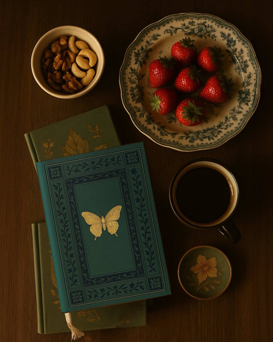 _ThistleMouse's tweet image. A slow morning with coffee, fresh strawberries, and a journal full of quiet thoughts 🍓📖✨ Sometimes the simplest moments are the richest.
#NotebookAesthetic #VintageVibes #SlowLiving #JournalingJoy #CozyCorners #StationeryAddict #MorningRituals #NotebookLover