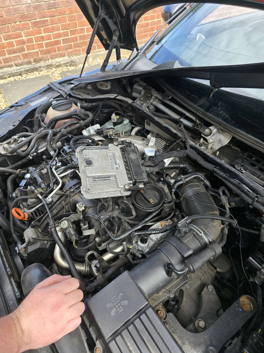Dumb car update: it appears that the current issue might actually be with the intercooler and not an electrical fault.

It's possible the car was in a frontal collision at some point before I got it and there was a small leak in the intercooler which has grown over time, now
