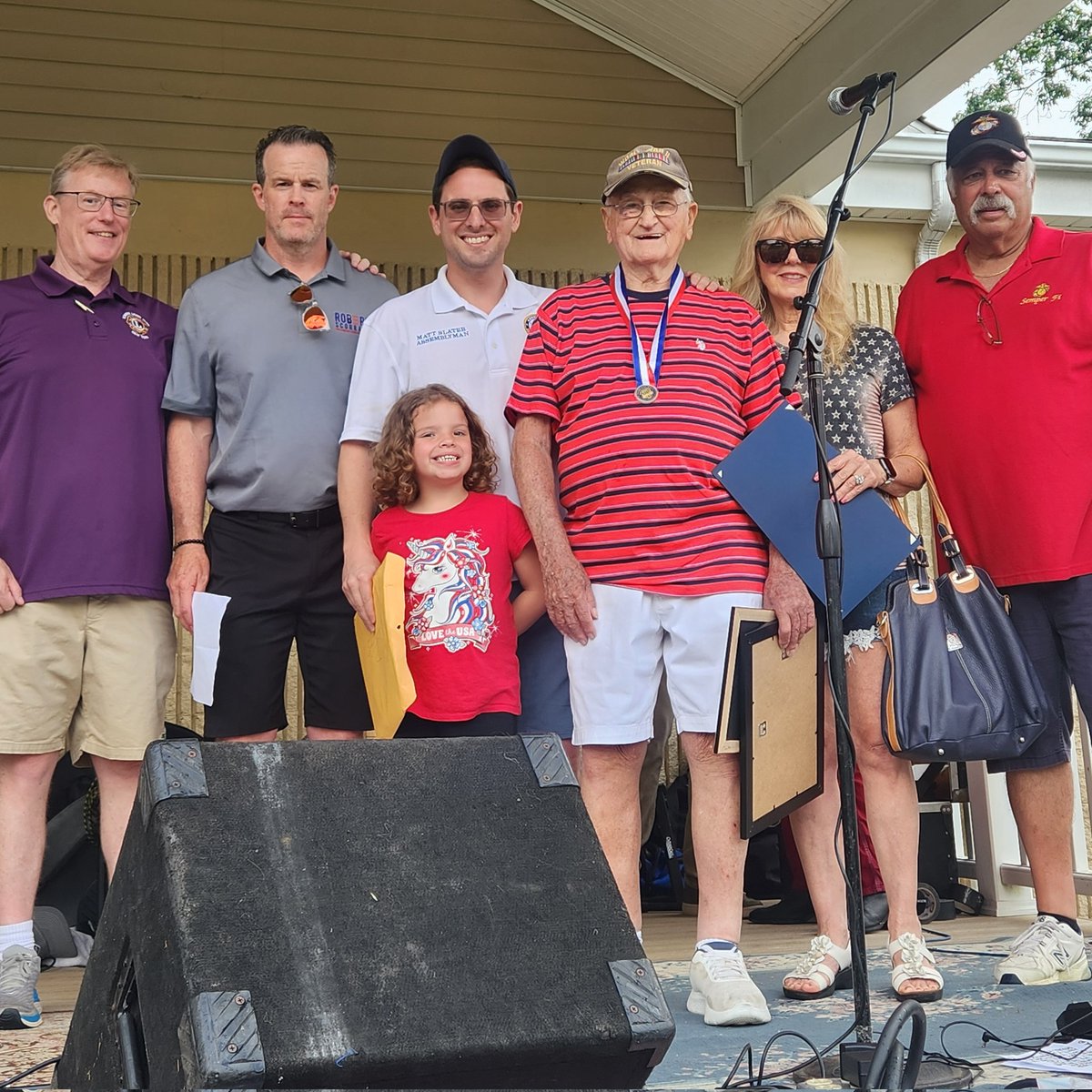 As part of this year's Independence Day Celebration I was proud to recognize the life and service of WWII veteran and Somers resident Robert Toni. We are blessed to live in the greatest country the world has ever known and we are thankful for the amazing veterans like Mr. Toni