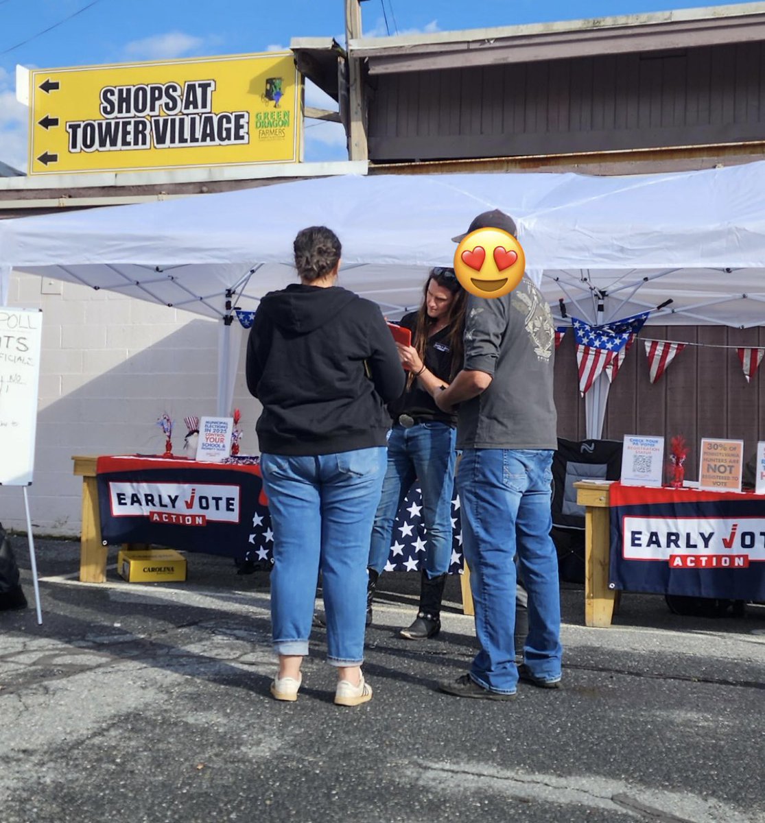 ThePersistence (@scottpresler) on Twitter photo My name is Scott Presler.
I’m the Founder of <a href="/EarlyVoteAction/">Scott Presler's Early Vote Action</a>.
Spent the last 6 years crisscrossing Pennsylvania to register voters.
We are 74,606 *active* voters away from flipping PA 🟦🔜🟥.
Will you help us make history & defeat 3 democrat Supreme Court Justices this year? My name is Scott Presler.
I’m the Founder of <a href="/EarlyVoteAction/">Scott Presler's Early Vote Action</a>.
Spent the last 6 years crisscrossing Pennsylvania to register voters.
We are 74,606 *active* voters away from flipping PA 🟦🔜🟥.
Will you help us make history & defeat 3 democrat Supreme Court Justices this year?