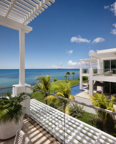 Wake up to breathtaking views from your private balcony.  Our Ocean Point Residences have panoramic Caribbean Sea views, spacious open-concept living, and exclusive access to a private pool. #SaintLucia #MyWJL