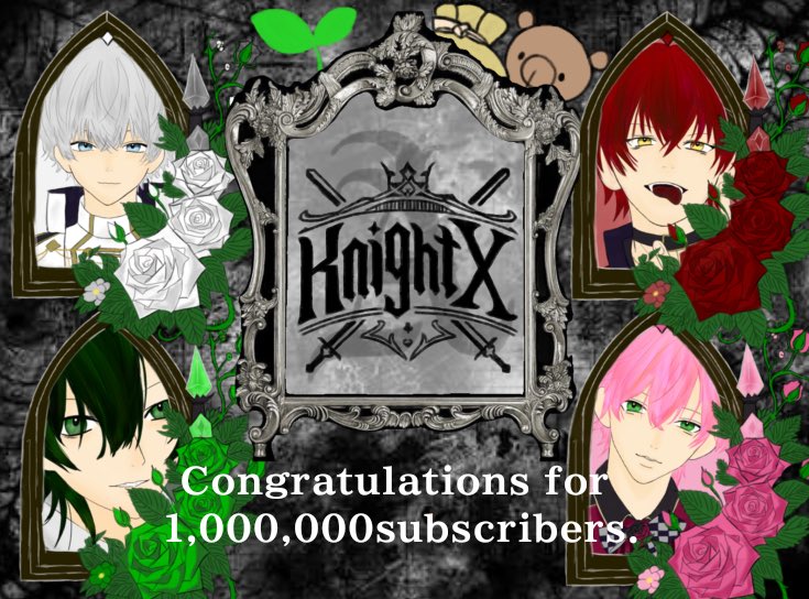 Vau_Misa's tweet image. 💚🤍   knight X❤️🩷

YouTubeチャンネル登録100万人突破
おめでとうございます🎊

 #KnightA  #KnightArt 
 #VauArt  #てると美術館  #takeart  #しゆんくん