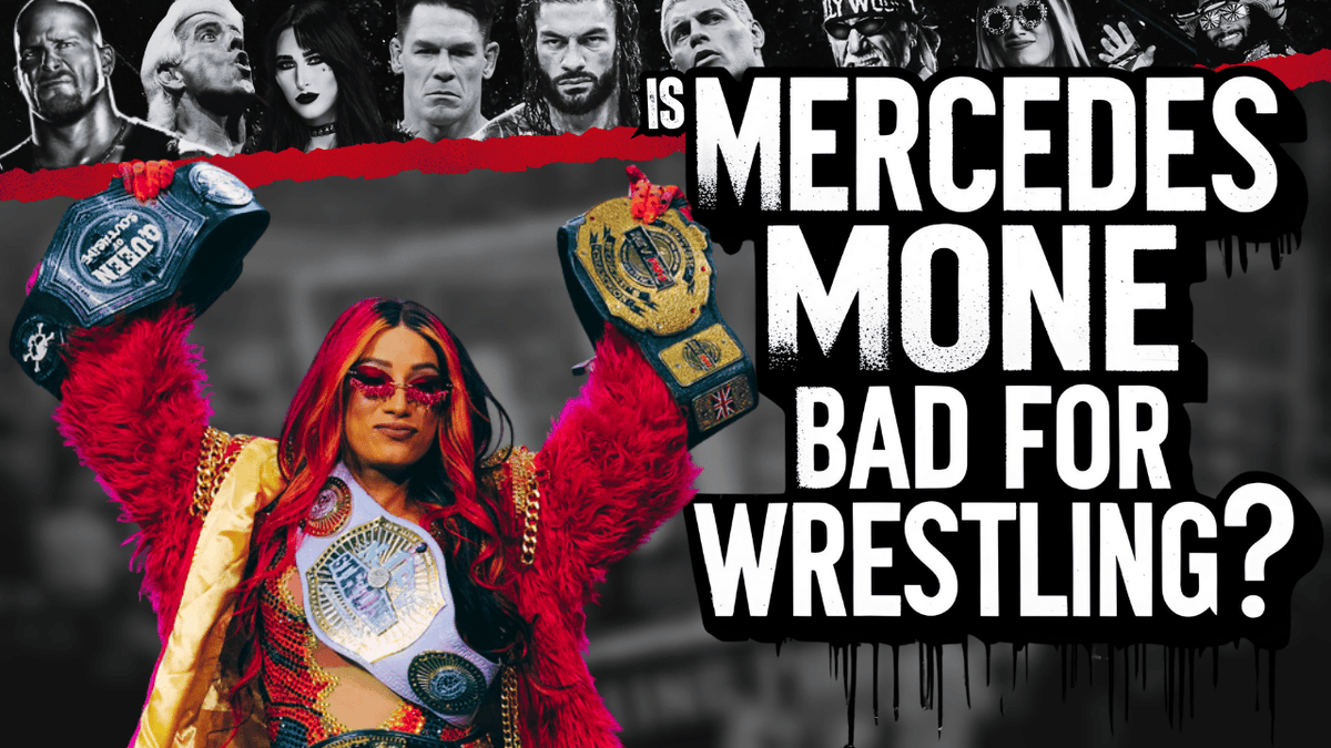 Bobby Fins Talk (@bobbyfinstalk) on Twitter photo Wrestling peeps!
Catch a new episode of the No Holds Barred Wrestling Pod with me & my tag partner <a href="/joshkimmelOUS/">Joshua Kimmel</a> at 5pm ET!
Is #MercedesMone bad for Wrestling? We discuss that & other top draws who have been accused of being "bad for business"
Watch: Wrestling peeps!
Catch a new episode of the No Holds Barred Wrestling Pod with me & my tag partner <a href="/joshkimmelOUS/">Joshua Kimmel</a> at 5pm ET!
Is #MercedesMone bad for Wrestling? We discuss that & other top draws who have been accused of being "bad for business"
Watch: