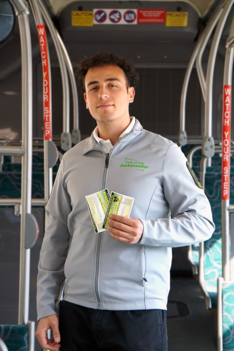 CulverCityBus's tweet image. New to Culver CityBus or a daily rider? Our Culver CityBus ambassadors are here for YOU!
The ambassadors will help with:
✅ Trip planning
✅ Fare/payment help
✅ Safety support
✅ Resource and Route info
Friendly faces, real help. Just ask! 👋