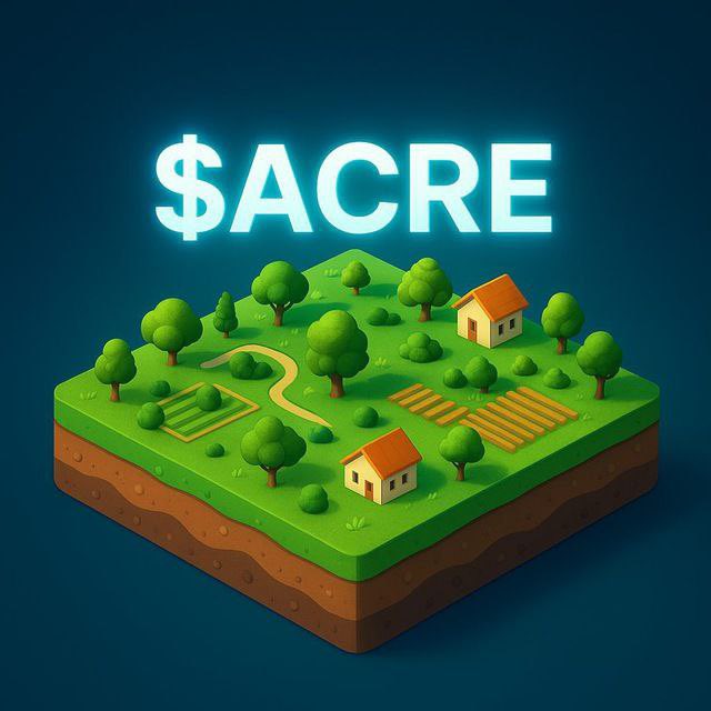 Why not join us on $ACRE today 
A coin with it’s heart out to all and the whole world 
With every loving buy comes a child’s smile 😃 
Let’s get in some gems and make the most of our happiness 🚀🚀🚀
Gains assured
CA:5YDhV9kvUuu52kL9sbW5NZVDCFPwL1r6agN8gKNRpump