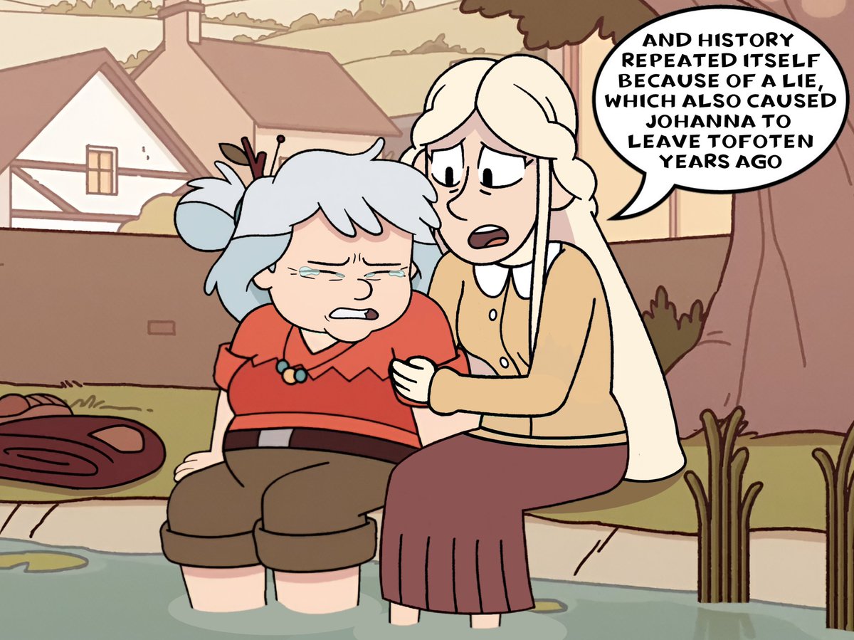 HJPLA_255's tweet image. LYDIA COMFORTS ASTRID AND THEY RECONCILE 😢

(At that moment Johanna arrives, not knowing what her Mother and Aunt were doing) 🤗

#SaveJohannaParents #Johanna #Lydia #Astrid #HildaTheSeries #Hilda #Netflix