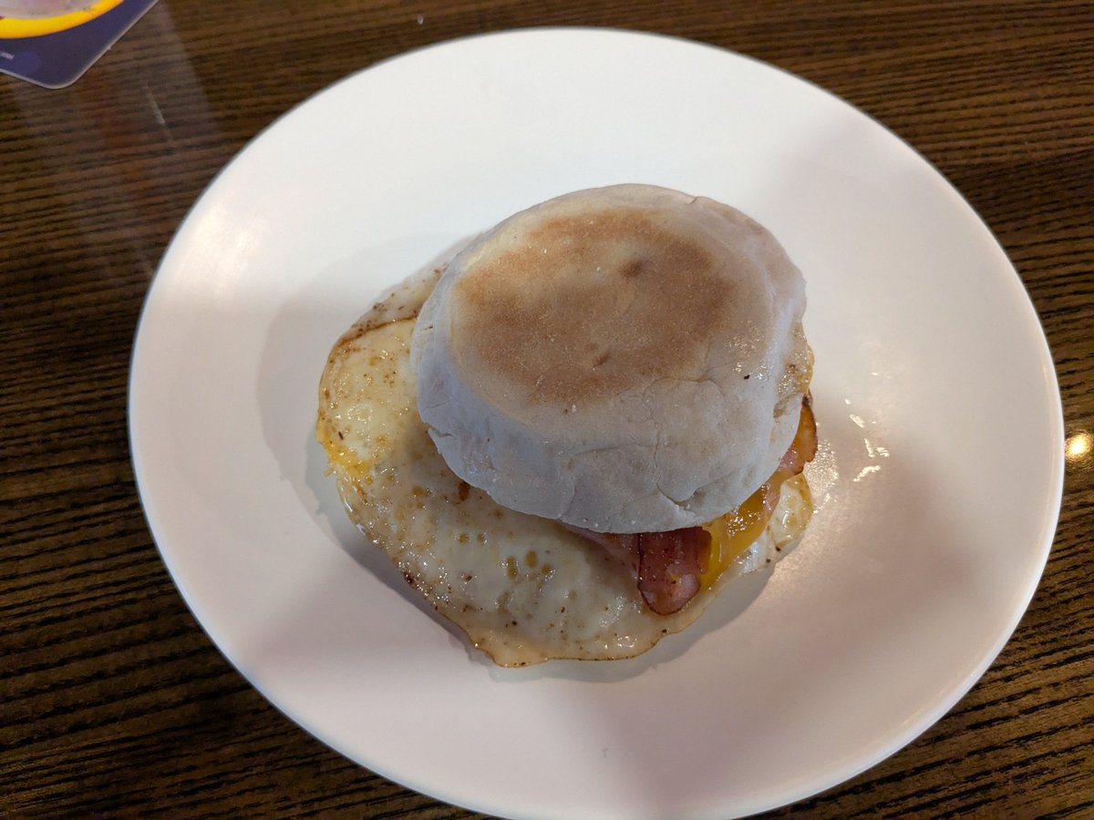 Heading out of town I stopped at Shawnee Station!!! They serve an amazing breakfast sandwich and I went with the smaller version of the Station Burger. Highly recommended!!!