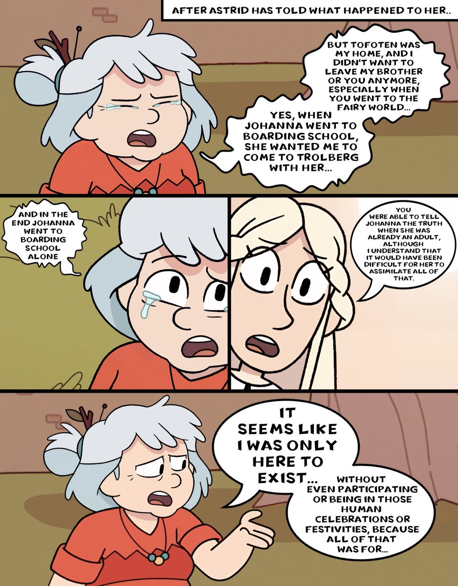 HJPLA_255's tweet image. LYDIA COMFORTS ASTRID AND THEY RECONCILE 😢

(At that moment Johanna arrives, not knowing what her Mother and Aunt were doing) 🤗

#SaveJohannaParents #Johanna #Lydia #Astrid #HildaTheSeries #Hilda #Netflix