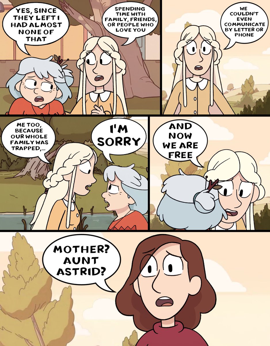 HJPLA_255's tweet image. LYDIA COMFORTS ASTRID AND THEY RECONCILE 😢

(At that moment Johanna arrives, not knowing what her Mother and Aunt were doing) 🤗

#SaveJohannaParents #Johanna #Lydia #Astrid #HildaTheSeries #Hilda #Netflix